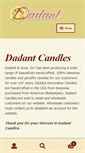 Mobile Screenshot of dadantcandles.com